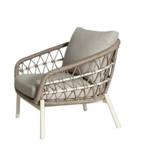 Afbeedling Dakota lounge stoel beige - Spekvoordeel.nl