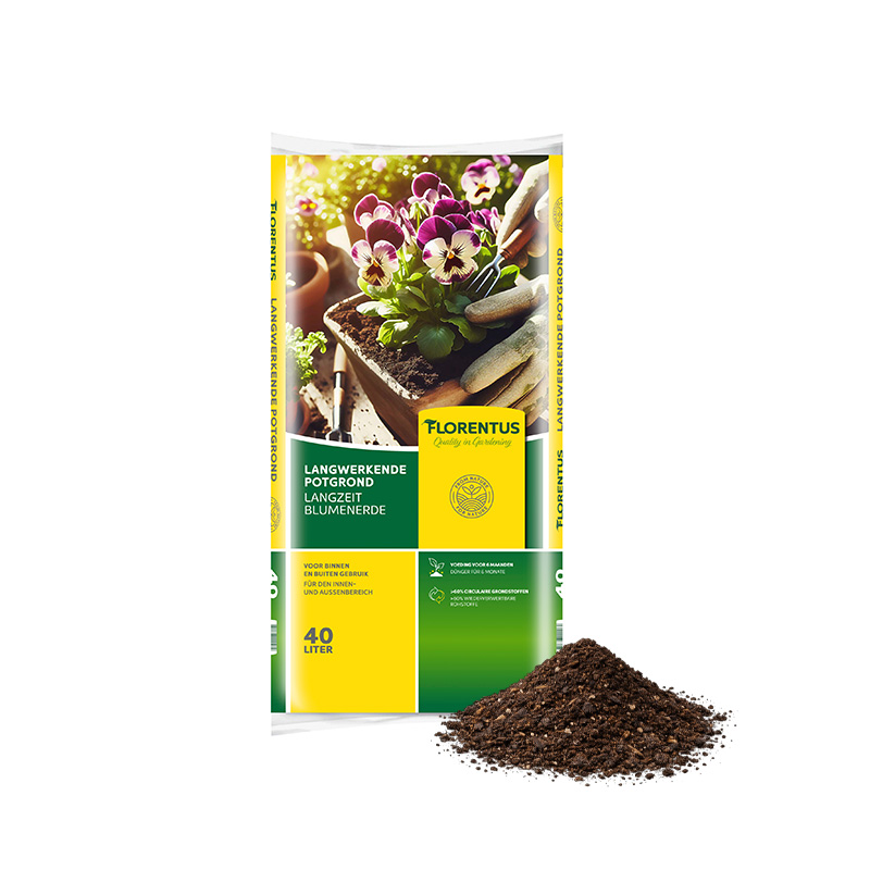 Afbeedling Langwerkende potgrond 40 Liter - Spekvoordeel.nl