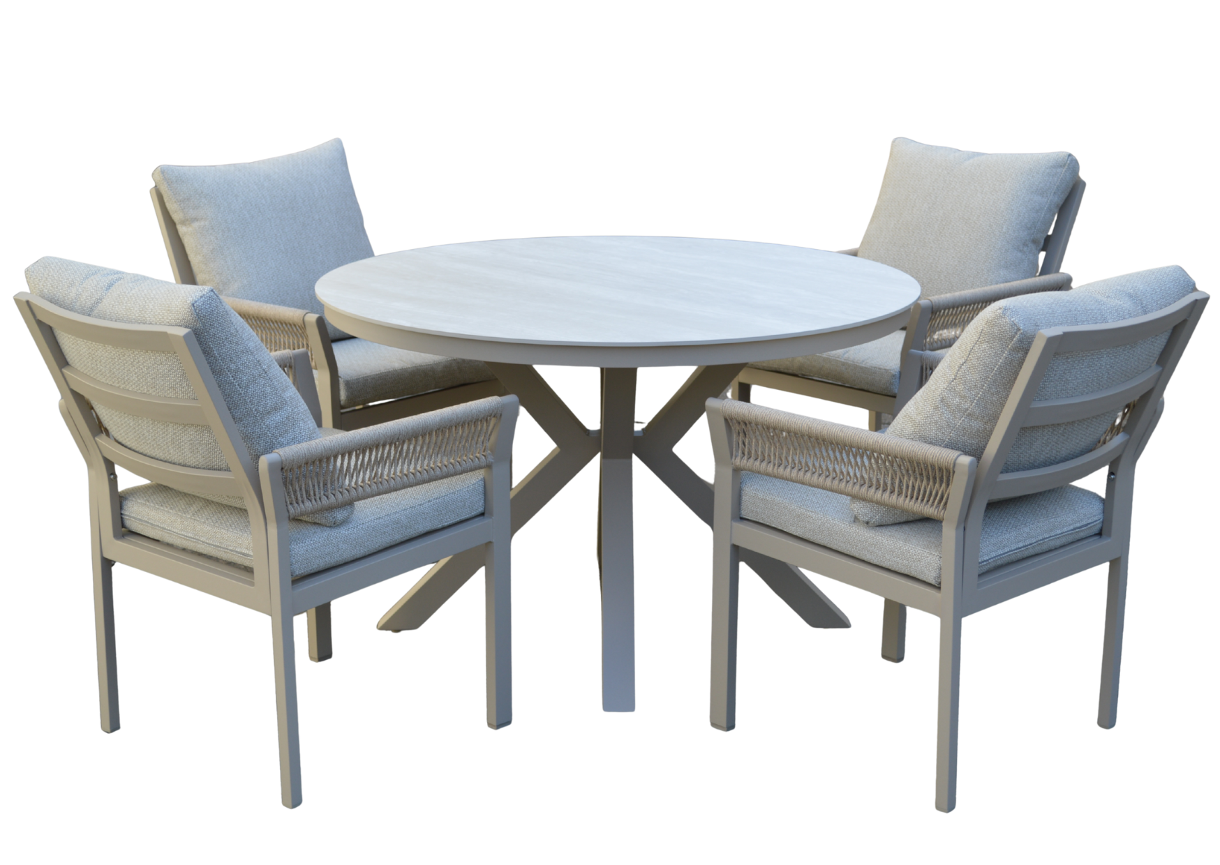 Afbeedling Spektopper diningset 4-persoons