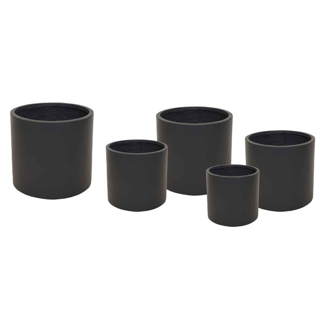 Afbeedling Clayfibre Cylinder Anthracite - Spekvoordeel.nl