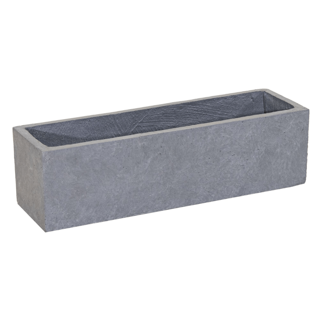 Afbeedling Clayfibre Balconybox Str Authgrey - Spekvoordeel.nl