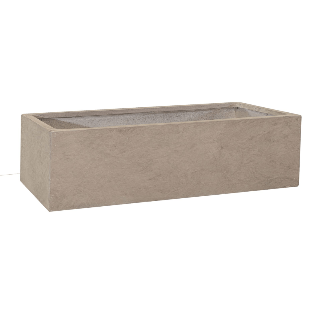 Afbeedling Clayfibre Balconybox Str Sand - Spekvoordeel.nl