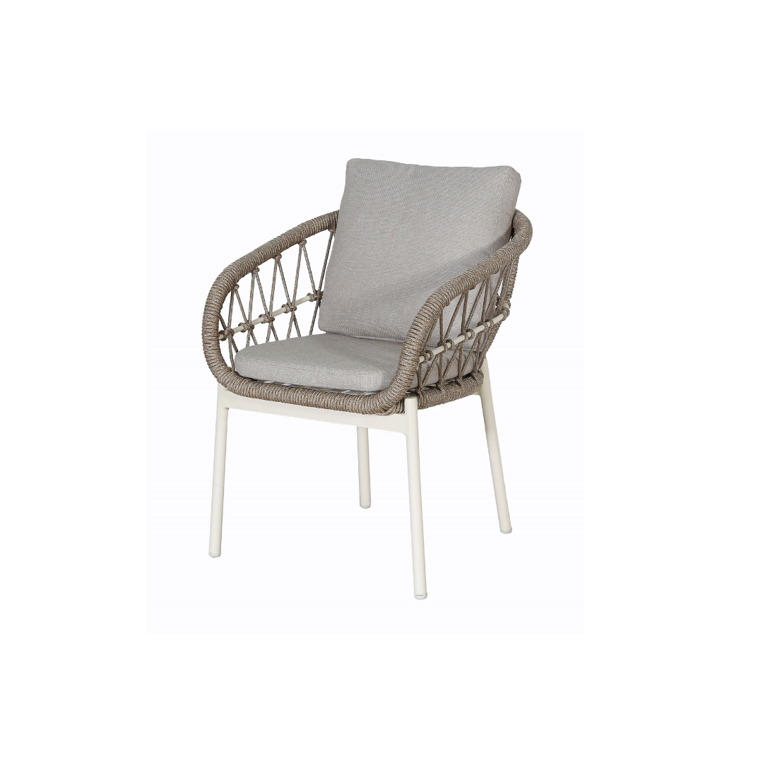 Afbeedling Dakota dining stoel Beige - Spekvoordeel.nl