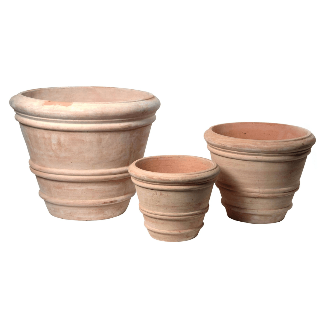 Afbeedling White Wash Pot Coni - Spekvoordeel.nl