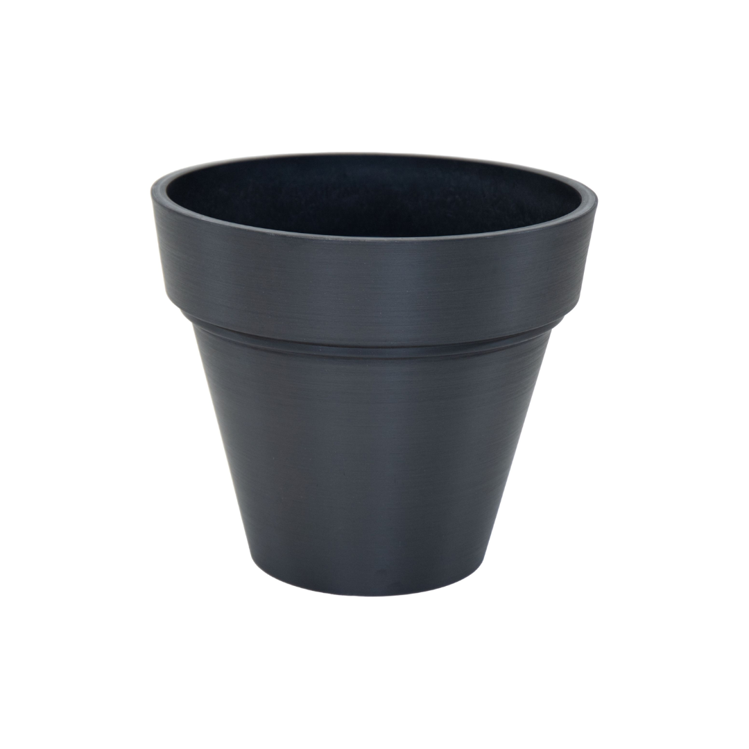 Afbeedling Ecostone Planter Black - Spekvoordeel.nl