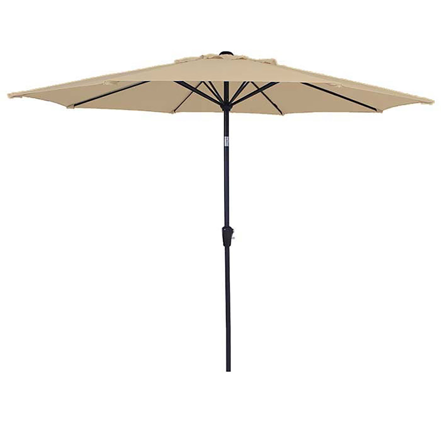 Afbeedling Kreta parasol Ø300cm ecru - Spekvoordeel.nl