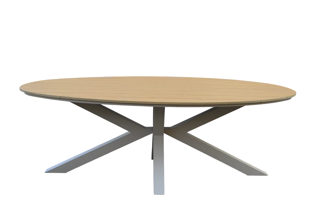 Afbeedling Watt Tafel Ovaal Beige