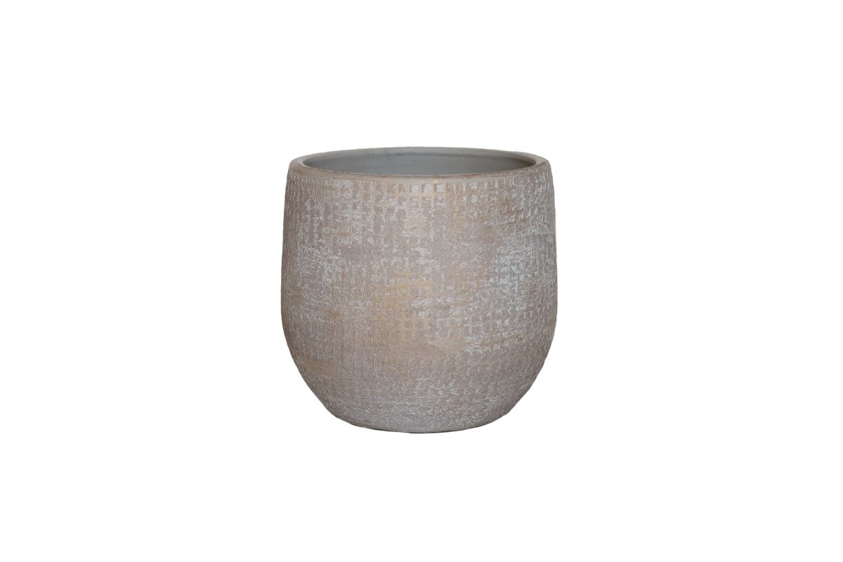 Afbeedling Binnenpot Kobe zand beige - Spekvoordeel.nl