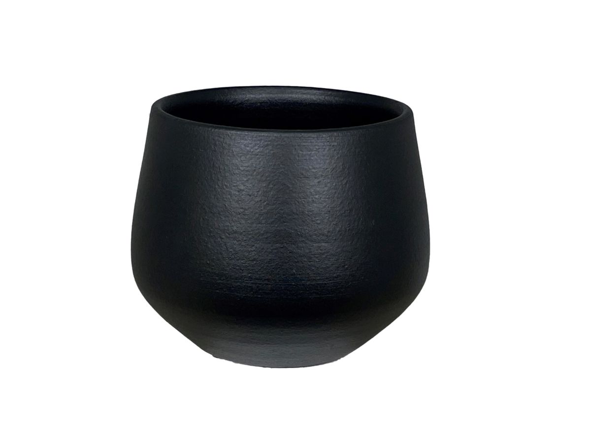 Afbeedling Binnenpot Petra zwart - Spekvoordeel.nl