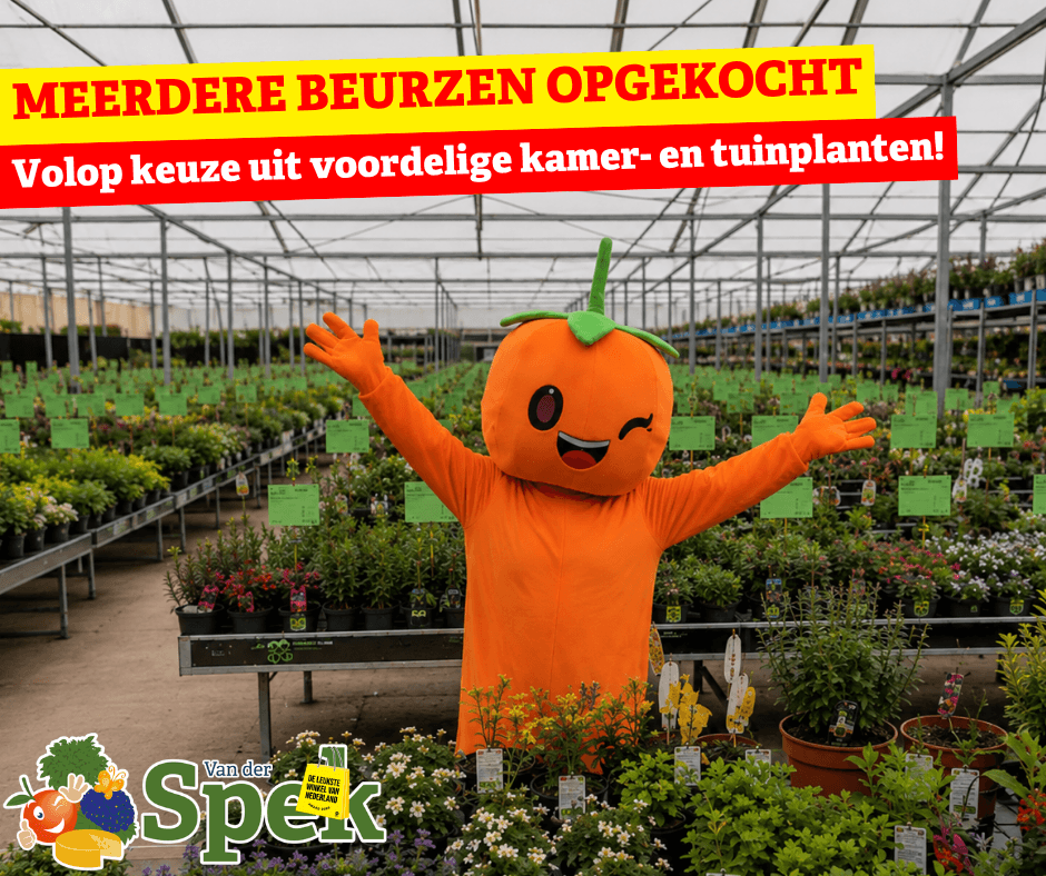Meerdere plantenbeurzen opgekocht!
