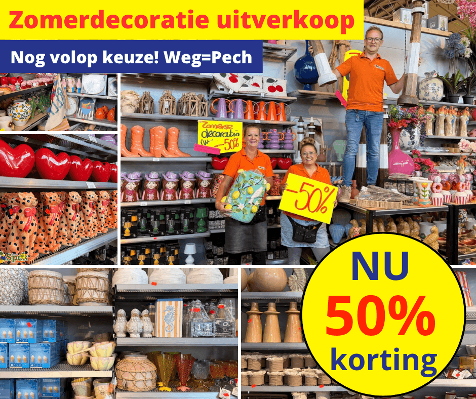 Zomderdecoratie NU -50%