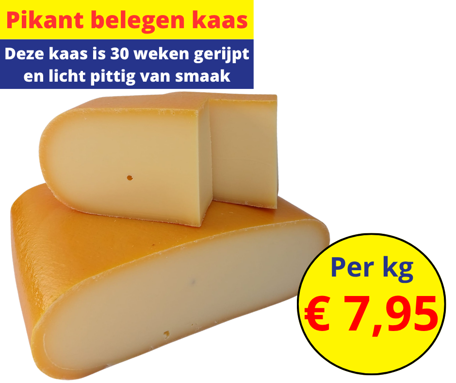Pikant belegen kaas