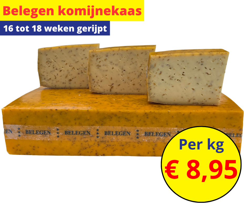 Belegen komijnekaas