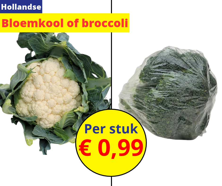 Bloemkool of broccoli